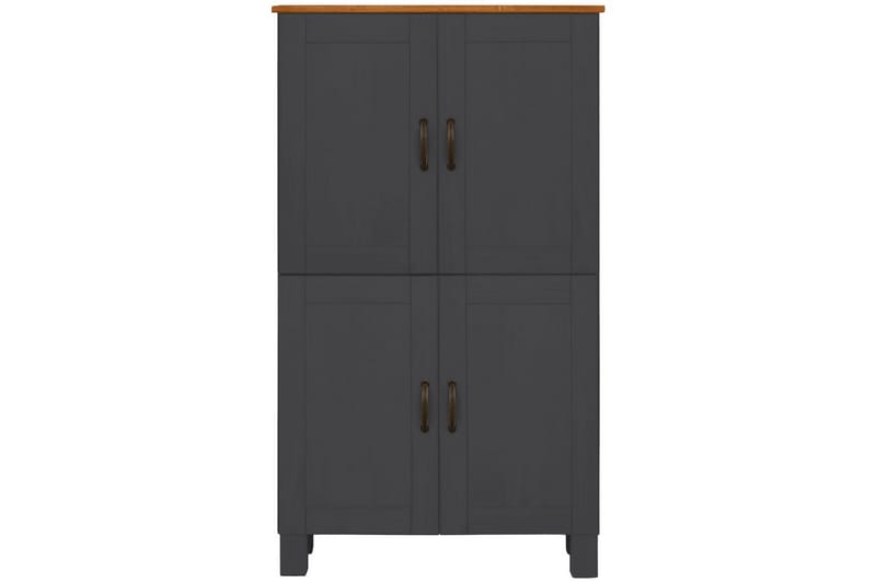 Alby Høyskap til Bad 130x75x30 cm - Grå - Oppbevaring - Oppbevaring til baderom - Veggskap & høyskap