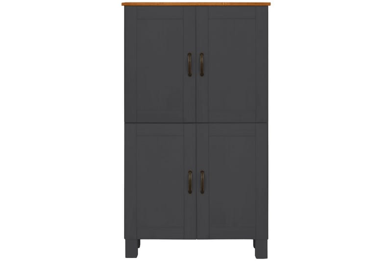 Alby Høyskap til Bad 130x75x30 cm - Grå - Oppbevaring - Oppbevaring til baderom - Veggskap & høyskap