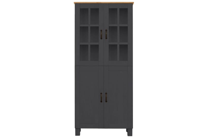 Alby Høyskap til Bad 130x75x30 cm - Grå - Oppbevaring - Oppbevaring til baderom - Veggskap & høyskap