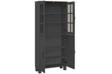 Alby Høyskap til Bad 130x75x30 cm - Grå - Oppbevaring - Oppbevaring til baderom - Veggskap & høyskap