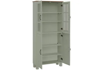 Alby Høyskap til Bad 130x75x30 cm - Grønn - Oppbevaring - Oppbevaring til baderom - Veggskap & høyskap