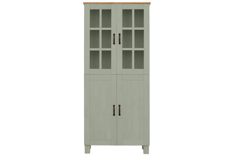 Alby Høyskap til Bad 130x75x30 cm - Grønn - Oppbevaring - Oppbevaring til baderom - Veggskap & høyskap