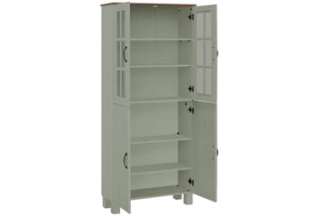 Alby Høyskap til Bad 130x75x30 cm - Grønn - Oppbevaring - Oppbevaring til baderom - Veggskap & høyskap