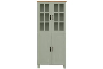 Alby Høyskap til Bad 130x75x30 cm - Grønn - Oppbevaring - Oppbevaring til baderom - Veggskap & høyskap