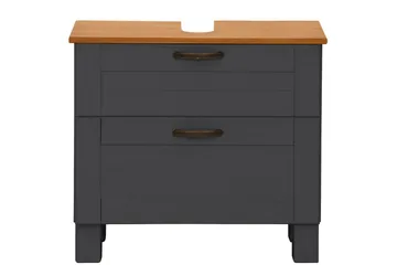 Alby Servantskap 60 cm - Grå - Oppbevaring - Oppbevaring til baderom - Servantskap & kommode