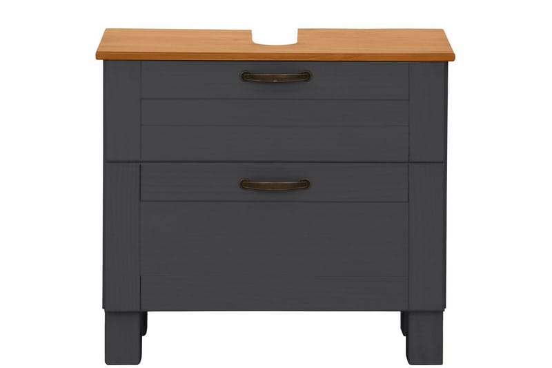 Alby Servantskap 60 cm - Grå - Oppbevaring - Oppbevaring til baderom - Servantskap & kommode