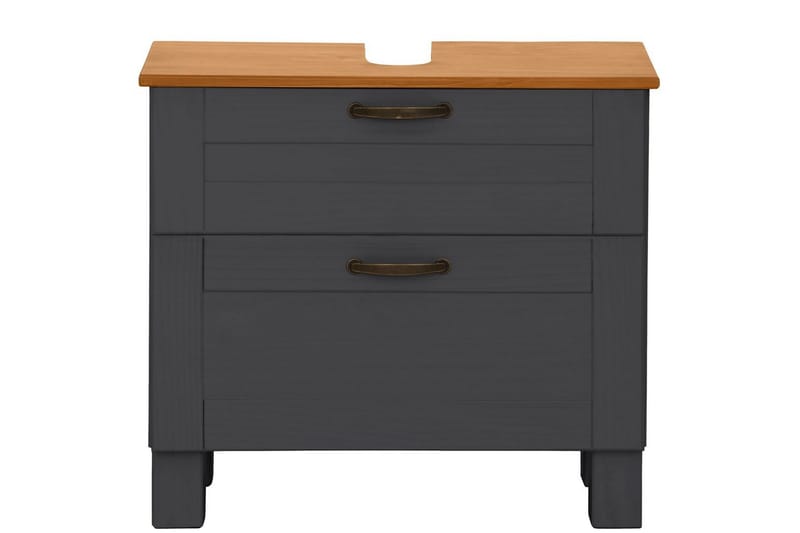 Alby Servantskap 60 cm - Grå - Oppbevaring - Oppbevaring til baderom - Servantskap & kommode