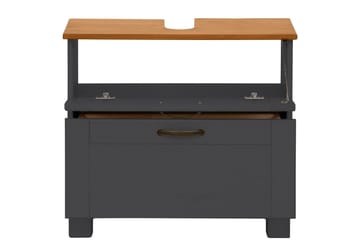 Alby Servantskap 60 cm - Grå - Oppbevaring - Oppbevaring til baderom - Servantskap & kommode