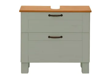 Alby Servantskap 60 cm - Grønn - Oppbevaring - Oppbevaring til baderom - Servantskap & kommode