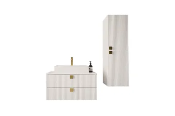 Alima Møbelsett til Bad - Oppbevaring - Oppbevaring til baderom - Komplette møbelpakker