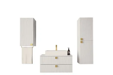 Alima Møbelsett til Bad - Oppbevaring - Oppbevaring til baderom - Komplette møbelpakker