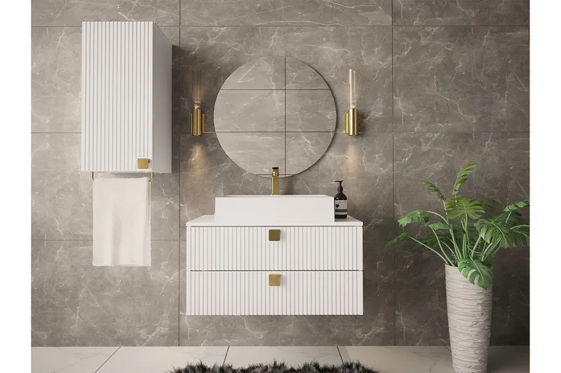 Alima Møbelsett til Bad - Oppbevaring - Oppbevaring til baderom - Komplette møbelpakker