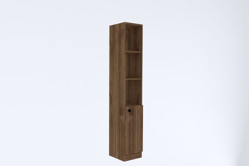 Andifli Baderomsoppbevaring 30x170 cm - Brun - Oppbevaring - Oppbevaring til baderom