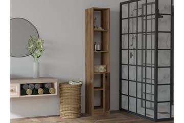 Andifli Baderomsoppbevaring 30x170 cm - Brun - Oppbevaring - Oppbevaring til baderom