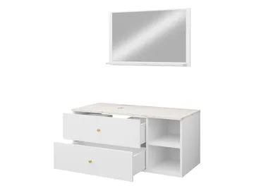 Askersund Baderomsmøbelsett - Beige - Oppbevaring - Oppbevaring til baderom - Komplette møbelpakker