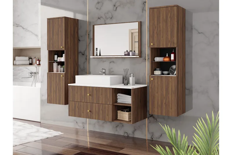 Askersund Møbelsett til Bad - Oppbevaring - Oppbevaring til baderom - Komplette møbelpakker