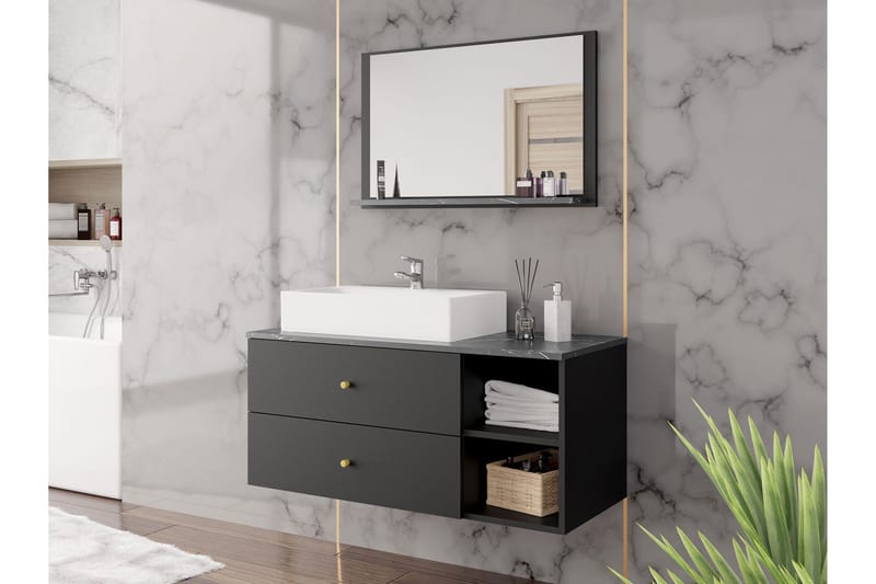 Askersund Møbelsett til Bad - Oppbevaring - Oppbevaring til baderom - Komplette møbelpakker