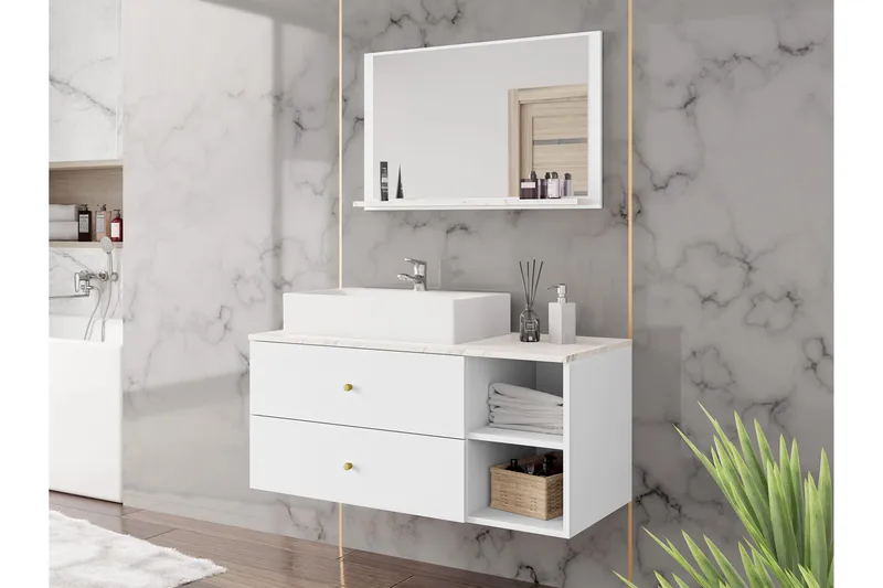 Askersund Møbelsett til Bad - Oppbevaring - Oppbevaring til baderom - Komplette møbelpakker