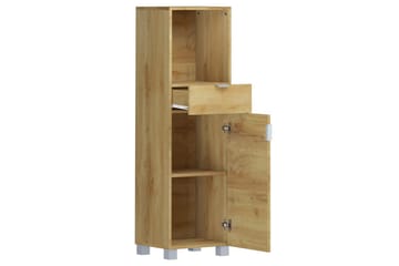 Atlas Høyskap til Bad 129x38x36 cm - Natur - Oppbevaring - Oppbevaring til baderom - Veggskap & høyskap