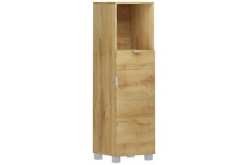 Atlas Høyskap til Bad 129x38x36 cm - Natur - Oppbevaring - Oppbevaring til baderom - Veggskap & høyskap