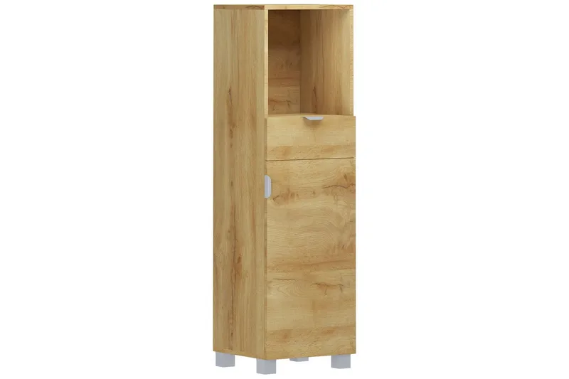 Atlas Høyskap til Bad 129x38x36 cm, Natur