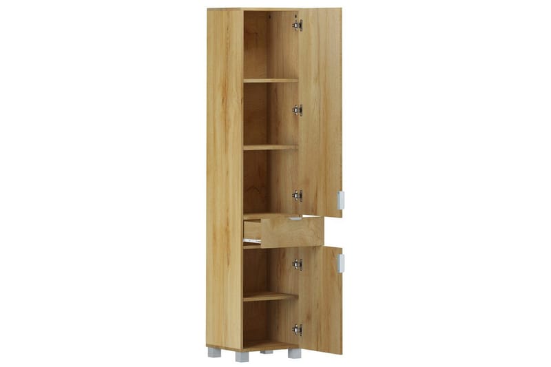 Atlas Høyskap til Bad 181x38x36 cm - Natur - Oppbevaring - Oppbevaring til baderom - Veggskap & høyskap