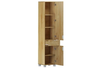 Atlas Høyskap til Bad 181x38x36 cm - Natur - Oppbevaring - Oppbevaring til baderom - Veggskap & høyskap