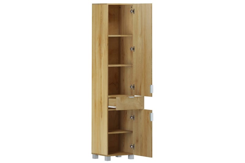 Atlas Høyskap til Bad 181x38x36 cm - Natur - Oppbevaring - Oppbevaring til baderom - Veggskap & høyskap