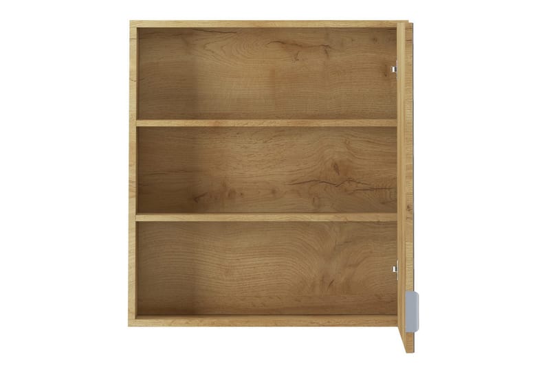 Atlas Veggskap med Speil 60x65 cm - Natur - Oppbevaring - Oppbevaring til baderom - Speilskap