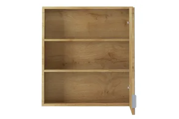 Atlas Veggskap med Speil 60x65 cm - Natur - Oppbevaring - Oppbevaring til baderom - Speilskap