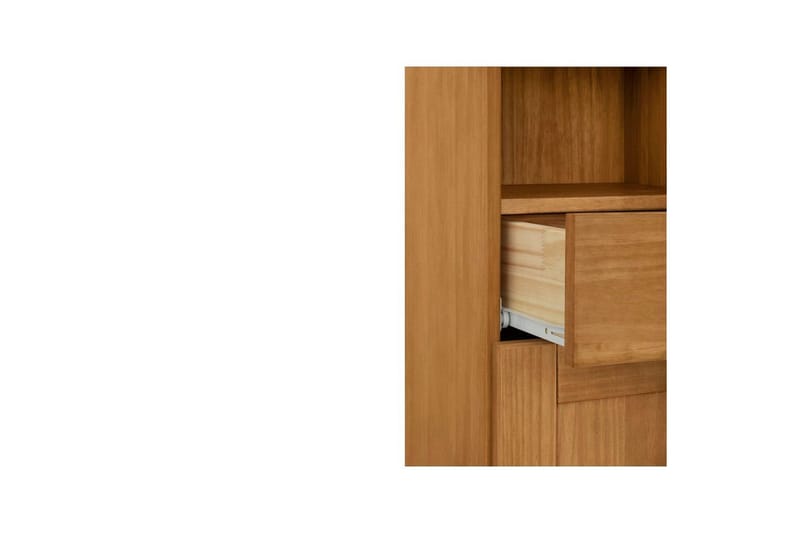 Baderomsskap Alby 33x30x180 cm, Beiset/funksjonsbeskrivelse - 33x30x180 cm, Beiset/funksjonsbeskrivelse - Oppbevaring - Oppbevaring til baderom - Veggskap & høyskap