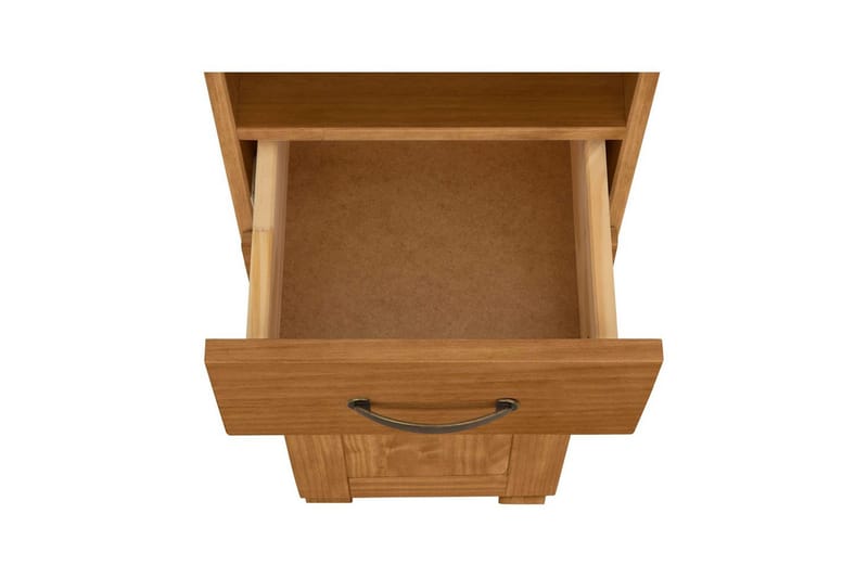 Baderomsskap Alby 33x30x180 cm, Beiset/funksjonsbeskrivelse - 33x30x180 cm, Beiset/funksjonsbeskrivelse - Oppbevaring - Oppbevaring til baderom - Veggskap & høyskap