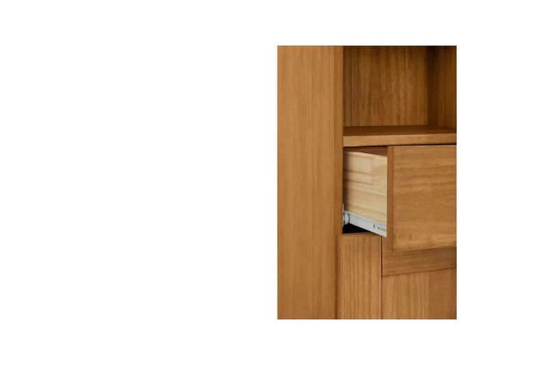 Baderomsskap Alby 33x30x180 cm, Beiset/funksjonsbeskrivelse - 33x30x180 cm, Beiset/funksjonsbeskrivelse - Oppbevaring - Oppbevaring til baderom - Veggskap & høyskap