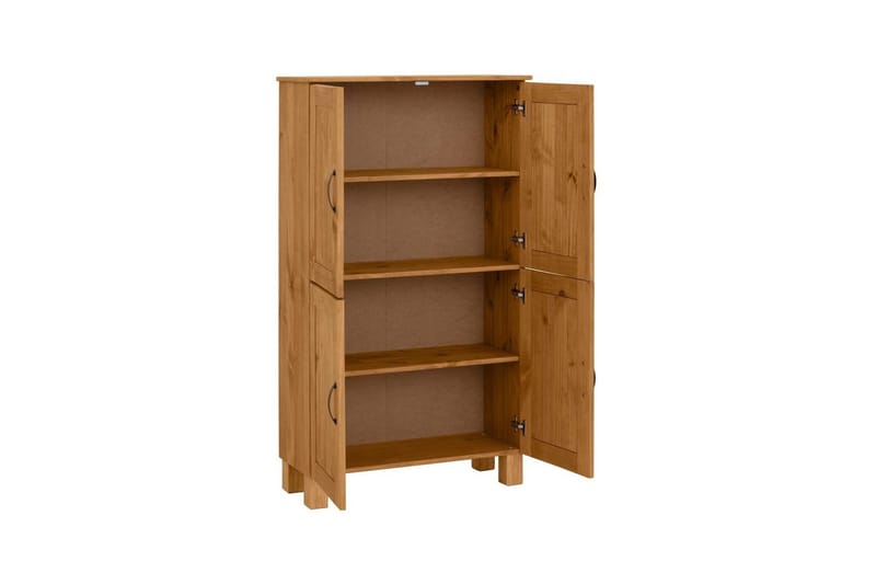 Baderomsskap Alby 75x30x130 cm, Beiset/funksjonsbeskrivelse - 75x30x130 cm, Beiset/funksjonsbeskrivelse - Oppbevaring - Oppbevaring til baderom - Veggskap & høyskap