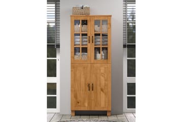 Baderomsskap Alby 75x30x170 cm, Beiset/funksjonsbeskrivelse - 75x30x170 cm, Beiset/funksjonsbeskrivelse - Oppbevaring - Oppbevaring til baderom - Veggskap & høyskap