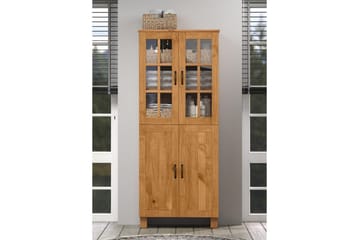 Baderomsskap Alby 75x30x170 cm, Beiset/funksjonsbeskrivelse - 75x30x170 cm, Beiset/funksjonsbeskrivelse - Oppbevaring - Oppbevaring til baderom - Veggskap & høyskap