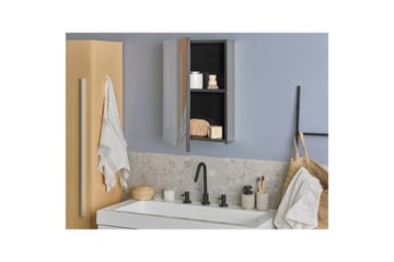 Baderomsskap med speil Cameron - Oppbevaring - Oppbevaring til baderom - Speilskap
