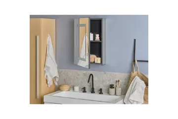 Baderomsskap med speil Malaspina - Oppbevaring - Oppbevaring til baderom - Speilskap