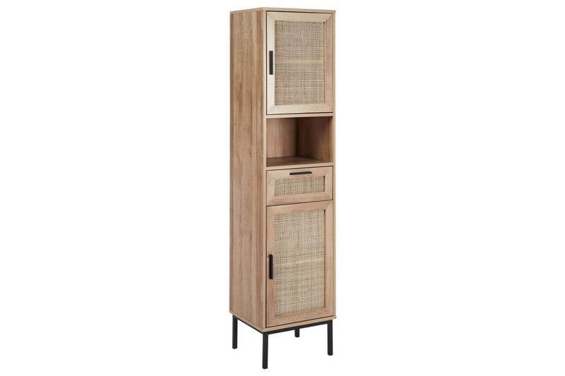 Baderomsskap Rosell 40x36x165 cm - 40x36x165 cm - Oppbevaring - Oppbevaring til baderom - Veggskap & høyskap