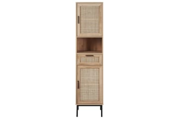 Baderomsskap Rosell 40x36x165 cm - 40x36x165 cm - Oppbevaring - Oppbevaring til baderom - Veggskap & høyskap