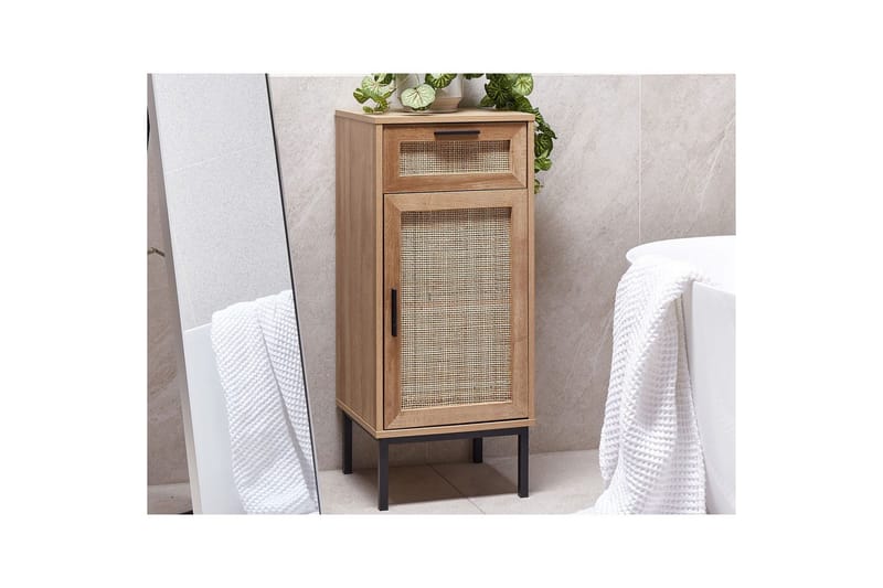 Baderomsskap Rosell 40x36x92 cm - 40x36x92 cm - Oppbevaring - Oppbevaring til baderom - Veggskap & høyskap