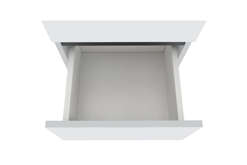 Baderomsskap Wisla 38x35x130 cm, Hvit - 38x35x130 cm, Hvit - Oppbevaring - Oppbevaring til baderom - Veggskap & høyskap