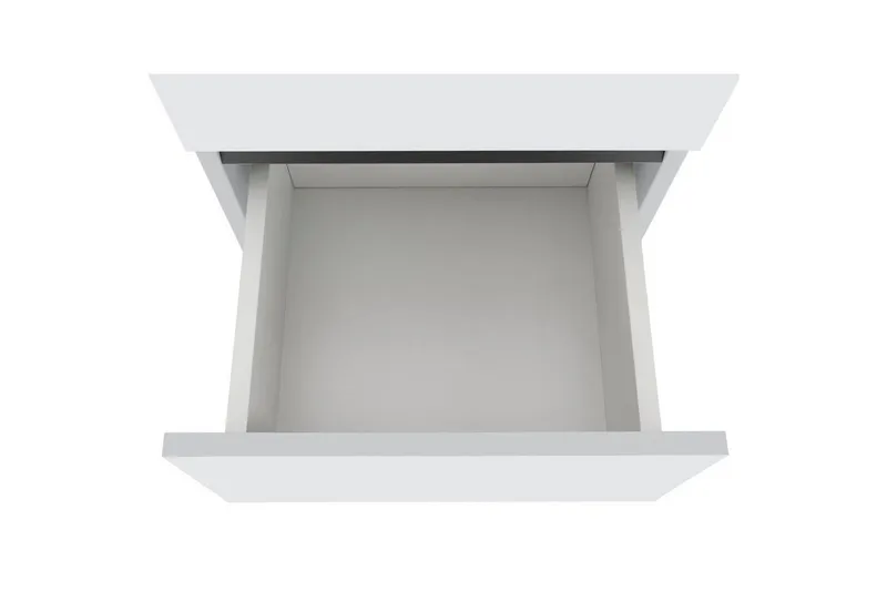 Baderomsskap Wisla 38x35x130 cm, Hvit - 38x35x130 cm, Hvit - Oppbevaring - Oppbevaring til baderom - Veggskap & høyskap