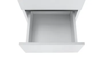 Baderomsskap Wisla 38x35x180 cm, Hvit - 38x35x180 cm, Hvit - Oppbevaring - Oppbevaring til baderom - Veggskap & høyskap