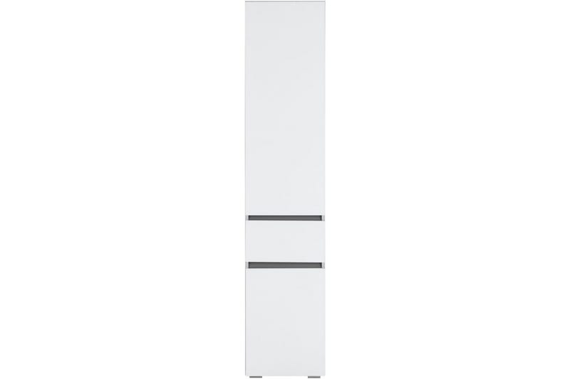 Baderomsskap Wisla 38x35x180 cm, Hvit - 38x35x180 cm, Hvit - Oppbevaring - Oppbevaring til baderom - Veggskap & høyskap