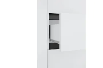 Baderomsskap Wisla 38x35x180 cm, Hvit - 38x35x180 cm, Hvit - Oppbevaring - Oppbevaring til baderom - Veggskap & høyskap