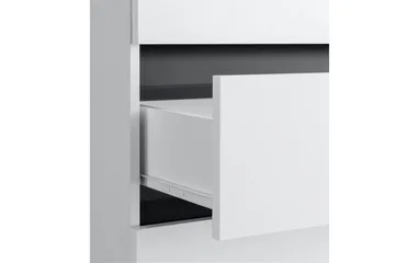 Baderomsskap Wisla 76x35x98 cm, Hvit - 76x35x98 cm, Hvit - Oppbevaring - Oppbevaring til baderom - Veggskap & høyskap