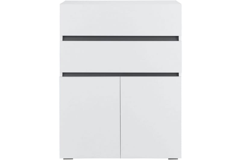 Baderomsskap Wisla 76x35x98 cm, Hvit - 76x35x98 cm, Hvit - Oppbevaring - Oppbevaring til baderom - Veggskap & høyskap