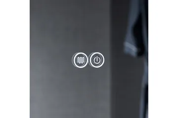 Baderomsspeil 120x100 cm med LED-belysning og anti-dugg - Interiør - Baderomsinnredning - Baderomsspeil