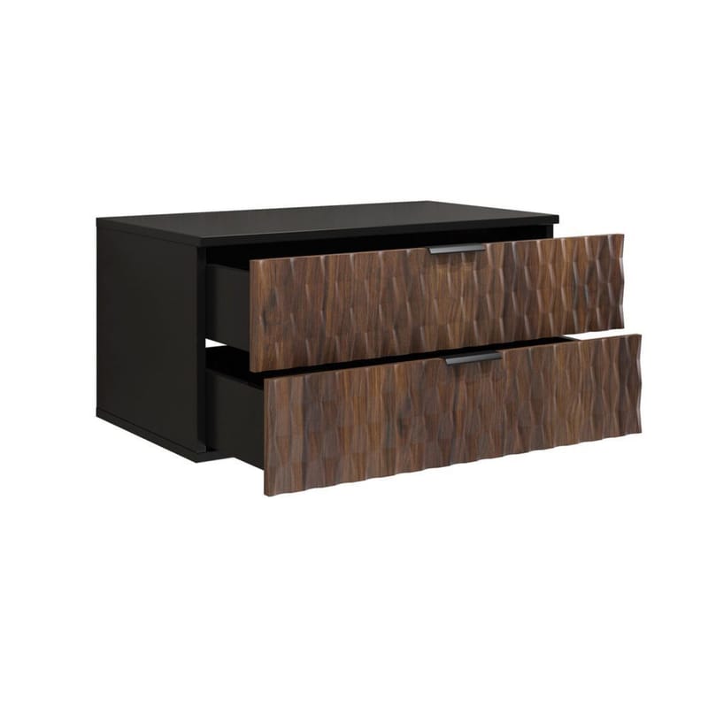 Baderomsvask Enzo med 2 skuffer veggmontert - 81 cm - Oppbevaring - Oppbevaring til baderom - Veggskap & høyskap